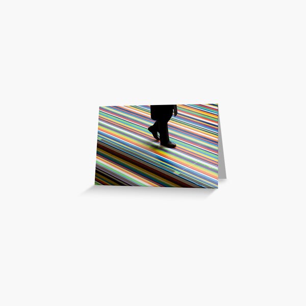 walk the line Greeting Card