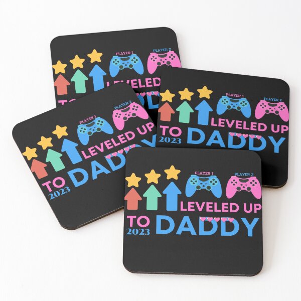 Item preview, Leveled Up To Daddy 2023 designed and sold by SuccessSK.