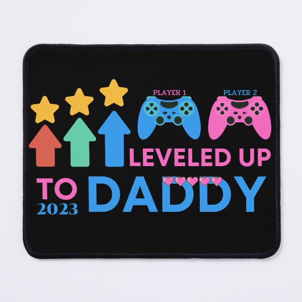 Item preview, Leveled Up To Daddy 2023 designed and sold by SuccessSK.