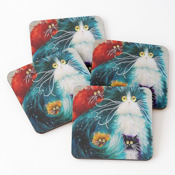 Item preview, The Fat Family Cat Lovers designed and sold by Rowena Jones.
