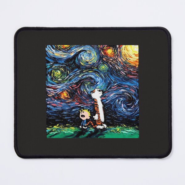 Item preview, calvin hobbes starry night  designed and sold by Catalina Keith.