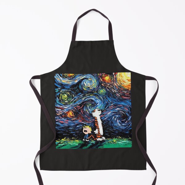 Item preview, calvin hobbes starry night designed and sold by Catalina Keith.