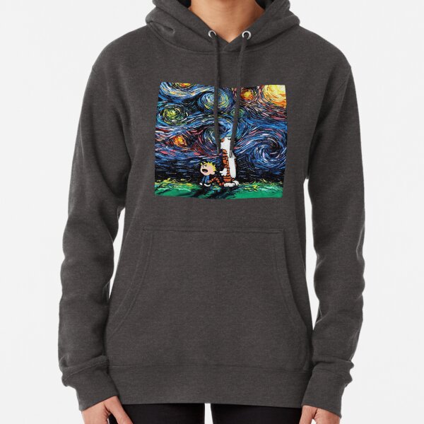 Calvin and Hobbes Gun Fight Hooded Sweater Jacket Pullover Hoodie  Sweatshirt Top