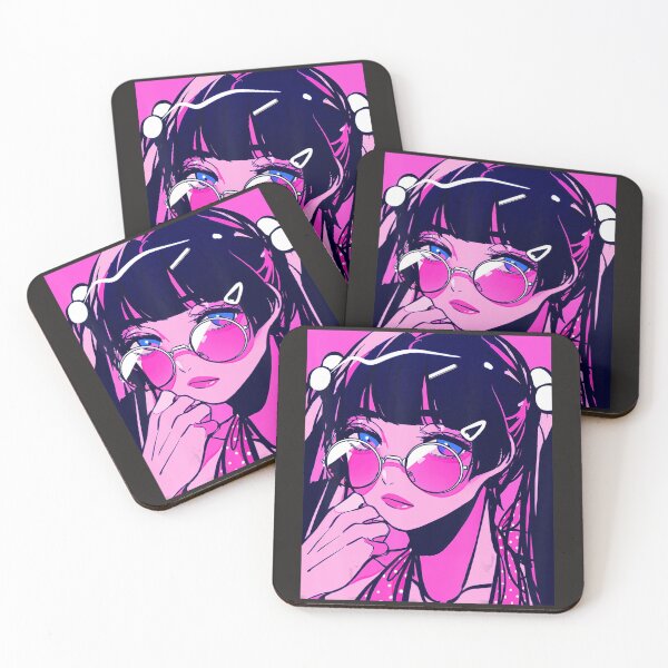 Item preview, Anime Girl Kawaii Waifu Pink Aesthetic Japanese Otaku  designed and sold by abidebqfohlz.