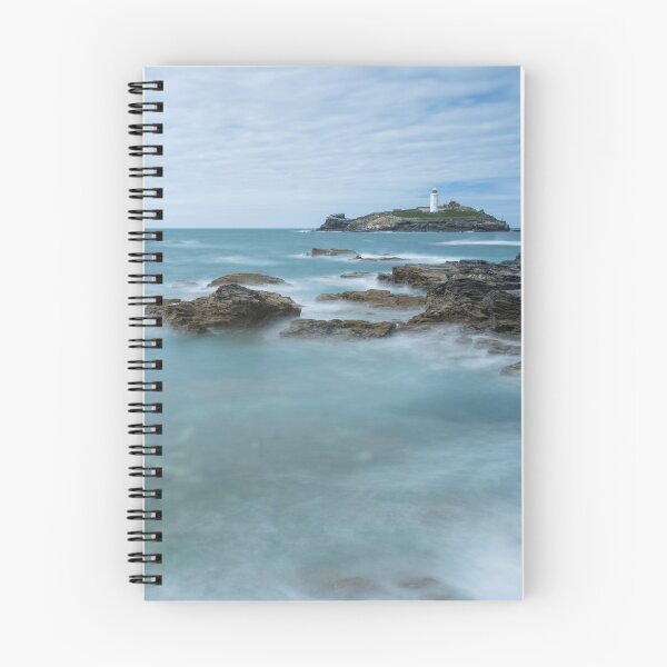 Item preview, Godrevy Lighthouse from the Beach designed and sold by Carolyn Eaton.