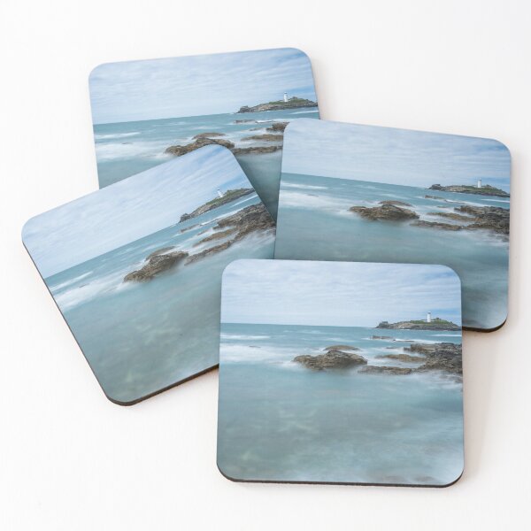 Item preview, Godrevy Lighthouse from the Beach designed and sold by Carolyn Eaton.