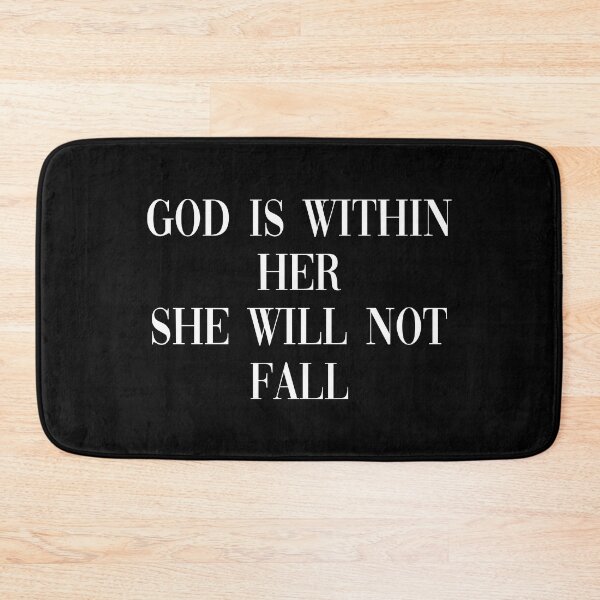 Item preview, God Is Within Her She Will Not Fall Psalm 46:5 designed and sold by allysmar.