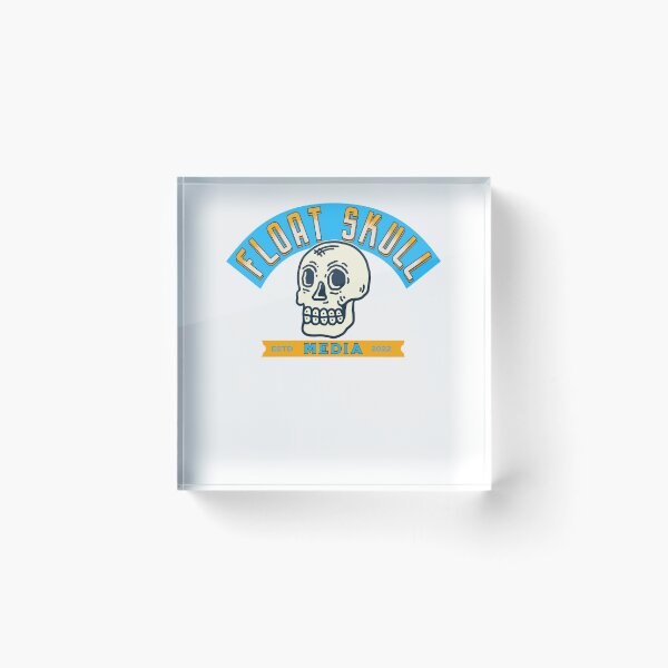Item preview, Float Skull designed and sold by GamerGeekMedia.