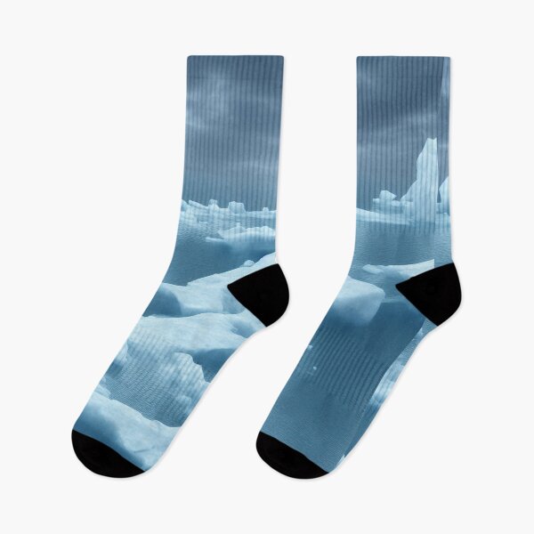 Item preview, Colorful Icebergs on a Calm Ocean designed and sold by NECHSTORE.