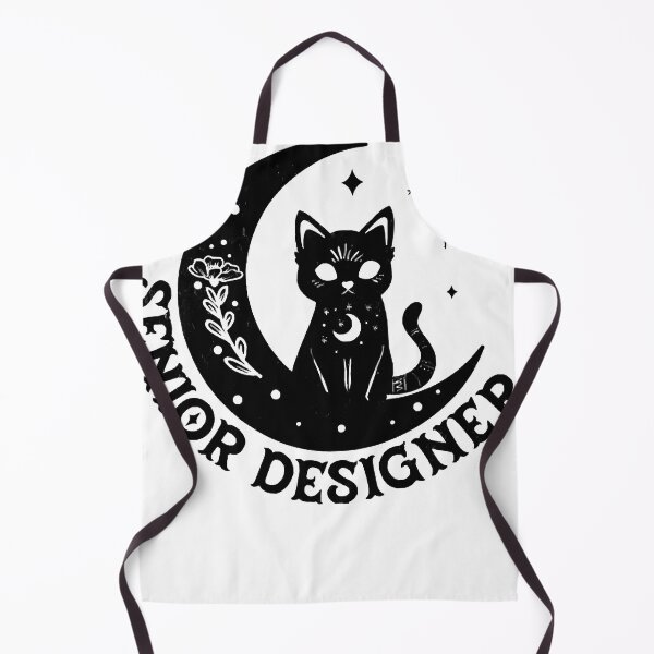 Item preview, Senior Designer - Magical Cat On Moon Design T-Shirt designed and sold by JOHNSONWALTER.