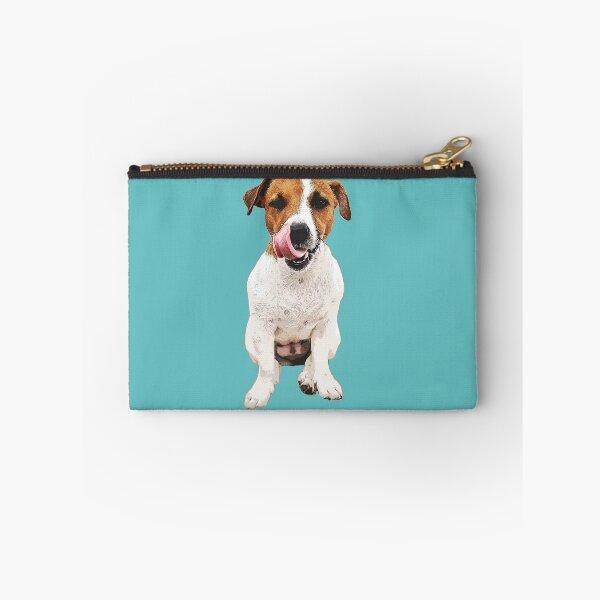 Item preview, Lindo perro Jack Russell Terrier guiñando un ojo y lamiendo designed and sold by ElegantCat.