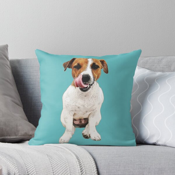 Item preview, Jack Russell Terrier Dog Cute Wink and Lick designed and sold by ElegantCat.