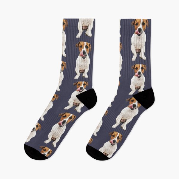Item preview, Jack Russell Terrier Dog Cute Wink and Lick designed and sold by ElegantCat.