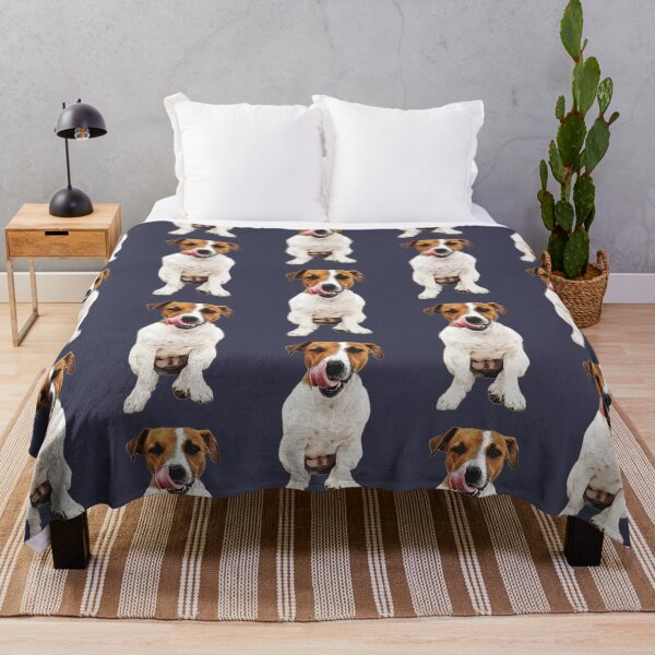 Item preview, Jack Russell Terrier Dog Cute Wink and Lick designed and sold by ElegantCat.