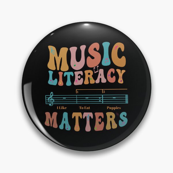Aperçu de l'œuvre Music Literacy Matters I Like To Eat Puppies Retro Vintage Music Teachers Funny Design for Teacher T-Shirt créée et vendue par ayion.