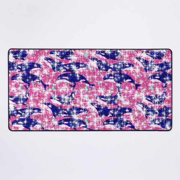 Item preview, Seamless Wild Sea Pattern, Dolphin On Colorful Background designed and sold by BeInTouch.