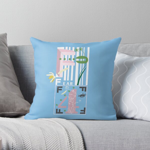 Four Freedoms Barcode Throw Pillow