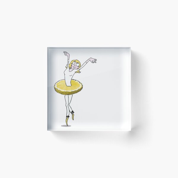 Lemon Girl Acrylblock