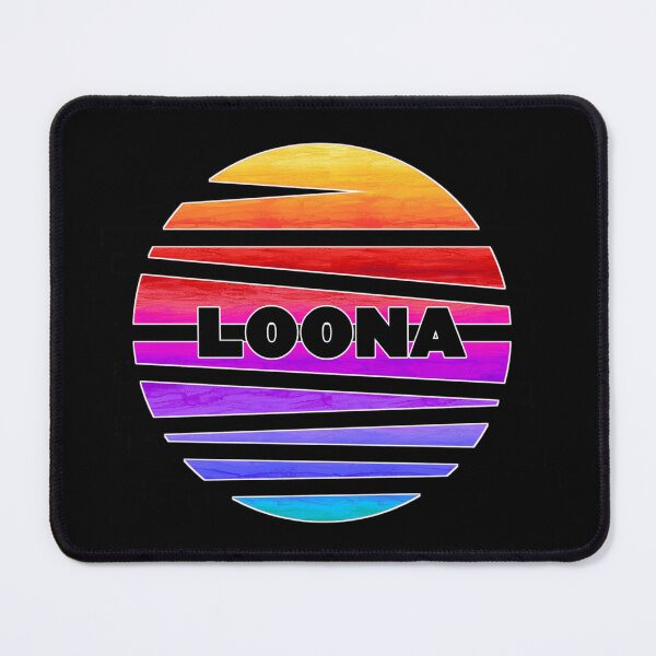 Item preview, LOONA Colorful Ombre Moon designed and sold by AliffStudio.