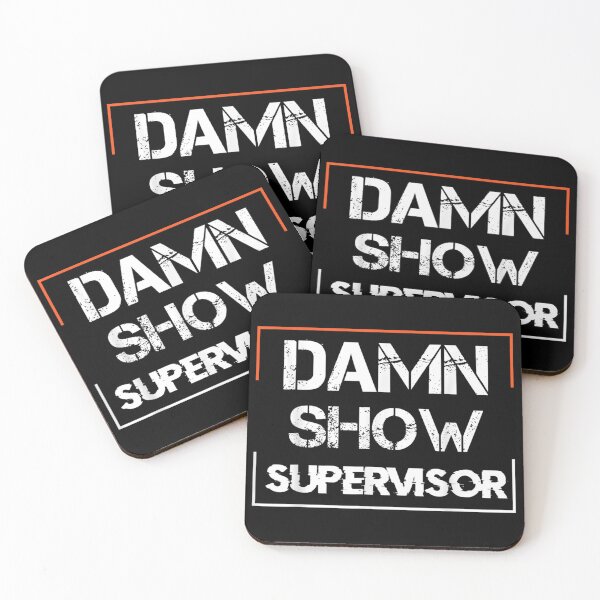 Item preview, Vintage d.a.m.n Show Supervisor funny Hilarious For Adults designed and sold by Jackwidforss.