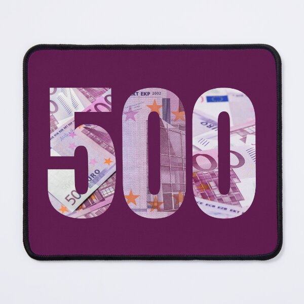 Item preview, 500 Eur Euro Banknotes Bills Notes Purple Paper Money designed and sold by LoveSeasonz.