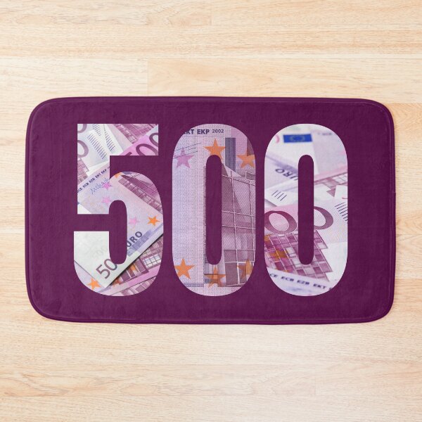Item preview, 500 Eur Euro Banknotes Bills Notes Purple Paper Money designed and sold by LoveSeasonz.