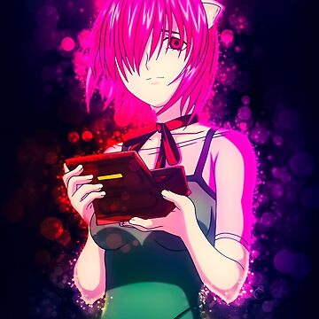 Lucy Kaede Elfen Lied Anime Girl Fanart Poster for Sale by Spacefoxart