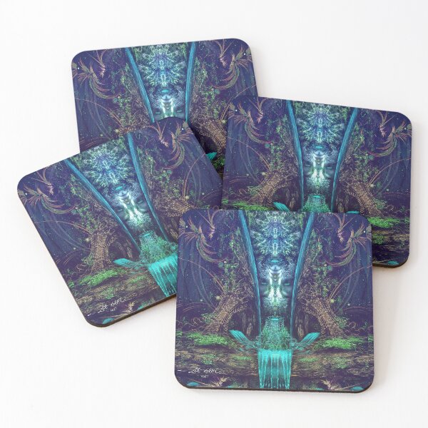 Item preview, Waters Fall Visionary Fractal Manipulation Manafold Art designed and sold by Manafold.