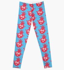 Cute Red Onion #digistickie Leggings
