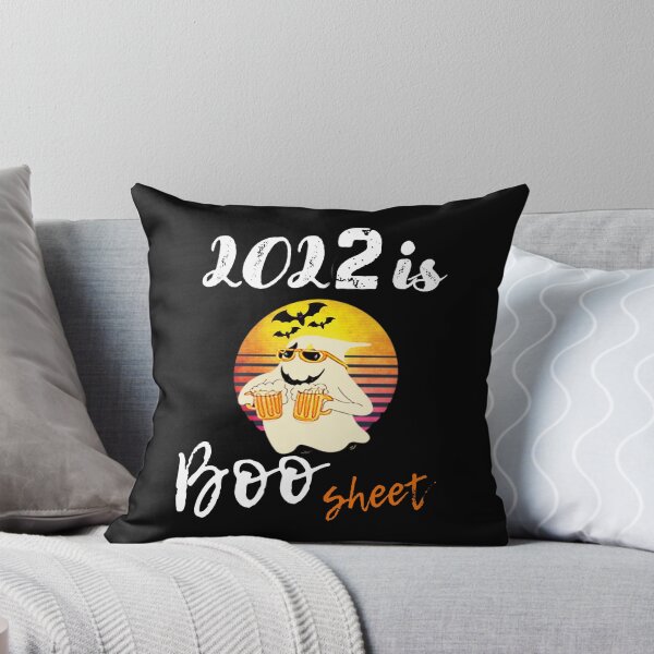 Item preview, 2022 is Boo Sheet / Retro ghost beer Halloween  designed and sold by olegarh.