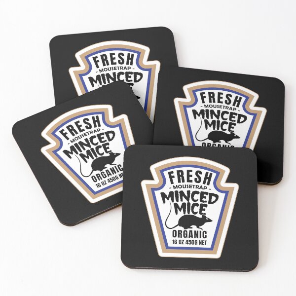 Item preview, Fresh Minced Mice Funny Halloween Food Label Costume designed and sold by GravitiTees.