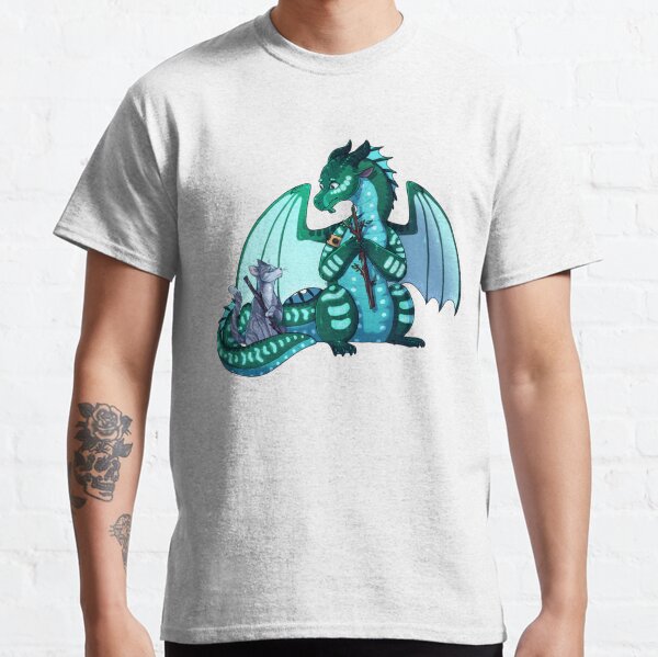 Wings of Fire _amp_ Warriors - Turtle and Jayfeather - Stick Bois Classic T-Shirt