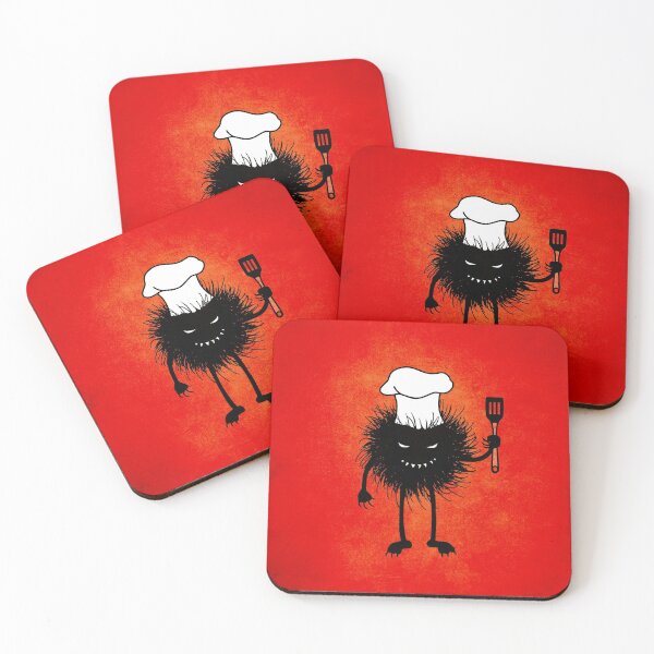 Item preview, Evil Chef Character Kinda Goth Funny Cooking Art designed and sold by Boriana Giormova.