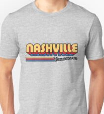 Nashville, TN | City Stripes Unisex T-Shirt