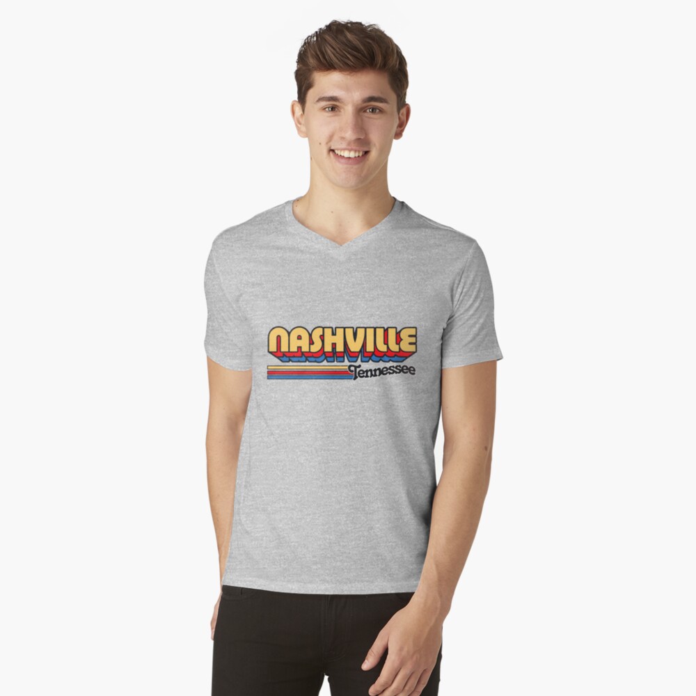Item preview, V-Neck T-Shirt designed and sold by retroready.