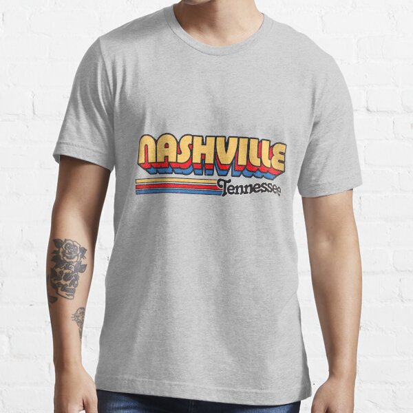 Nashville, TN | City Stripes Essential T-Shirt