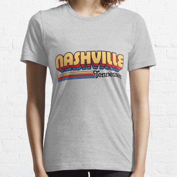 Nashville, TN | City Stripes Essential T-Shirt