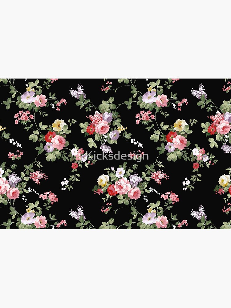 Vintage Elegante Girly Rosa Rote Modische Rosen Mit Blumen Laptoptasche Von Kicksdesign Redbubble