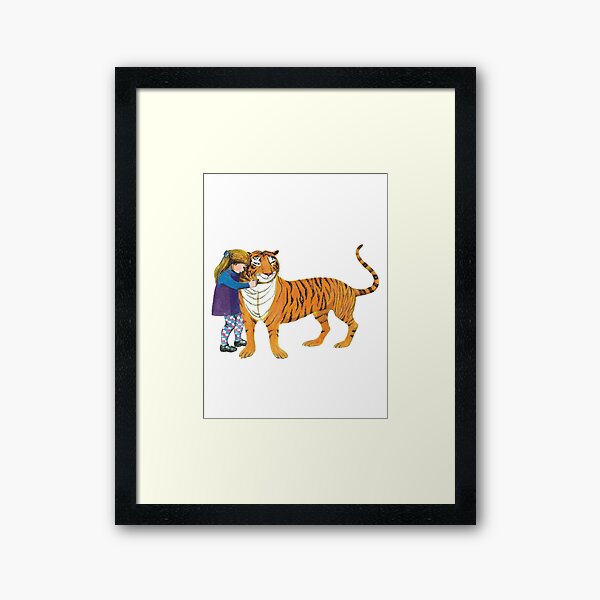 The Tiger Who Came to Tea Framed Art Print