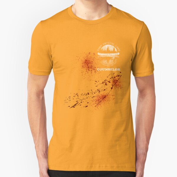 Camp Crystal Lake counselor (Friday the 13th) Slim Fit T-Shirt
