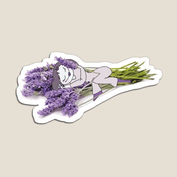 Lavendel Girl Magnet