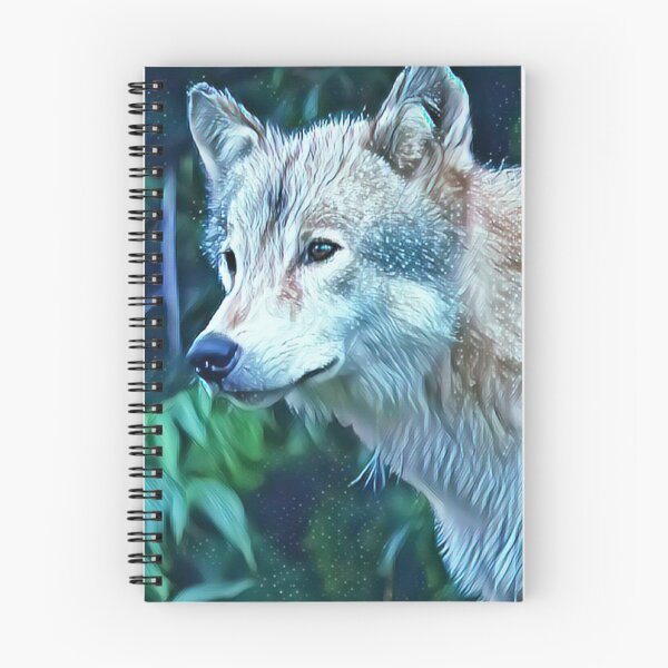 Item preview, Wild wolf digital art designed and sold by Midnight-Hour.