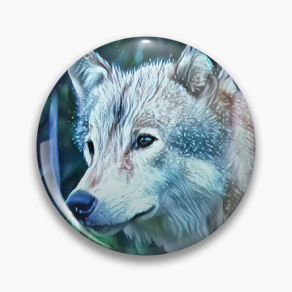 Item preview, Wild wolf digital art designed and sold by Midnight-Hour.