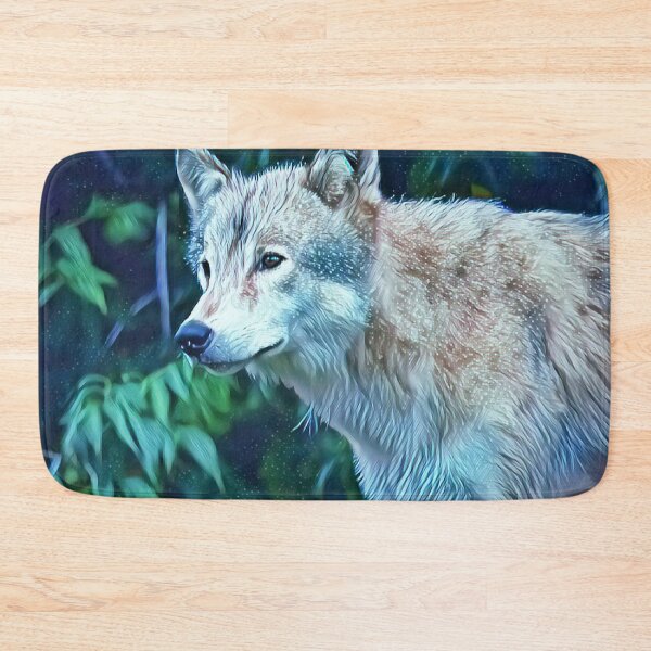 Item preview, Wild wolf digital art designed and sold by Midnight-Hour.
