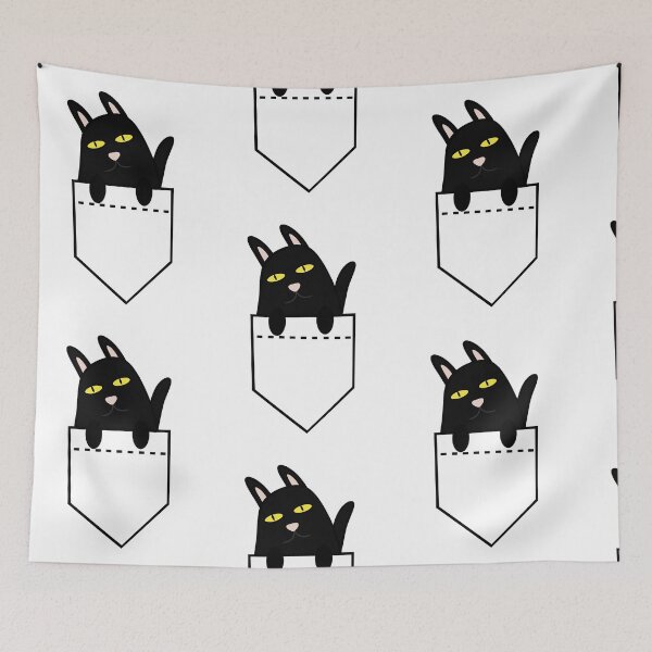 Item preview, cat in the pocket designed and sold by Travis Scotti.