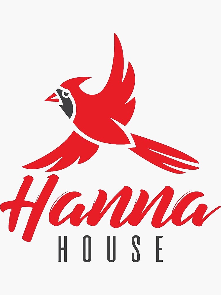 "Hanna House Logo" Sticker for Sale by HannaHouse Redbubble