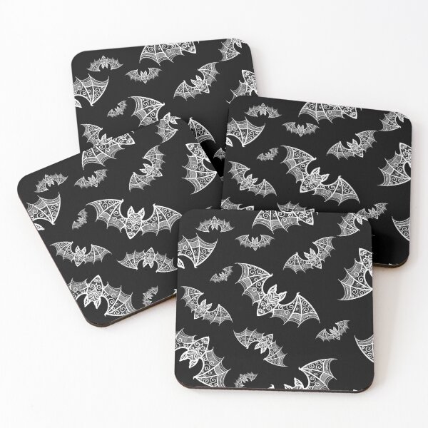 Item preview, Lace Bat (black and white) designed and sold by CharCamp.
