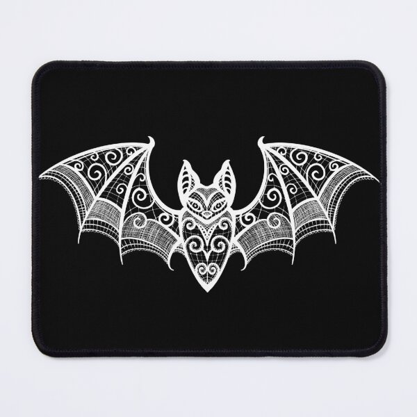 Item preview, Lace Bat (black and white) designed and sold by CharCamp.
