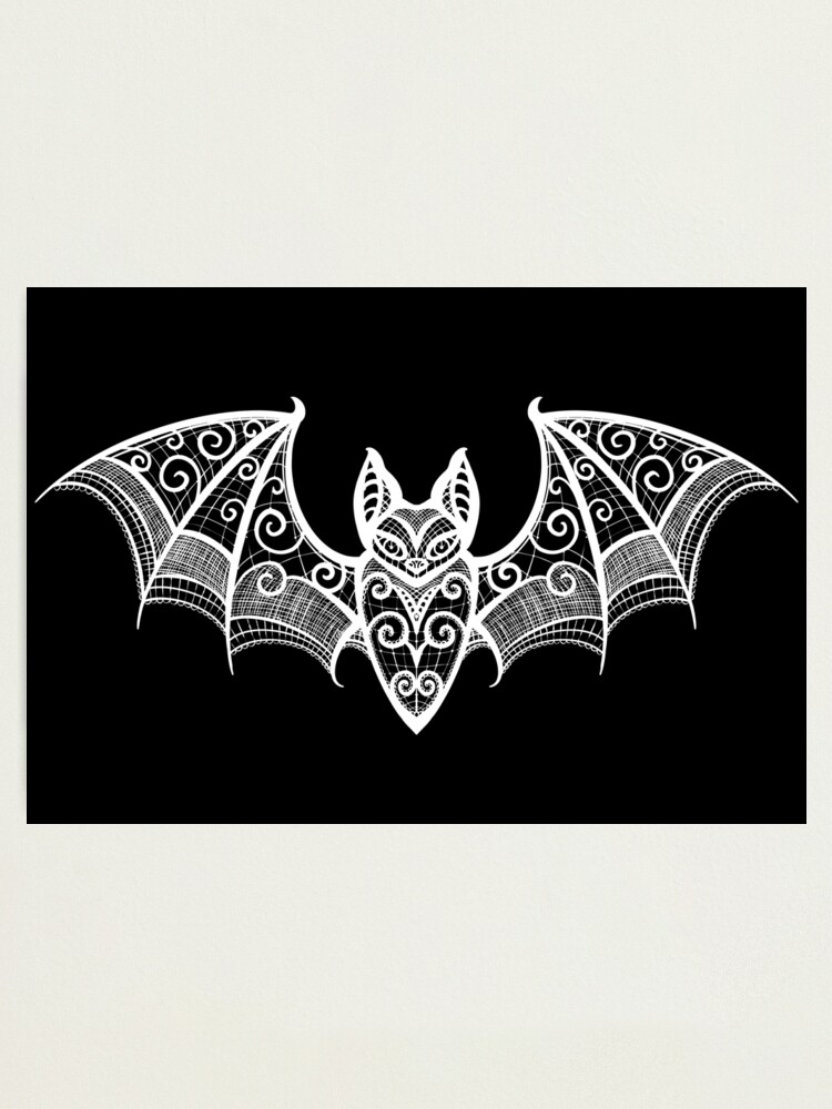 Gothic lace-bats-black Throw Pillow