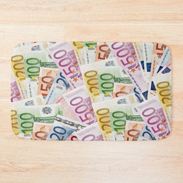 Item preview, Eur Euro Euros European Money Bill Banknote Rainbow Colorful  designed and sold by LoveSeasonz.